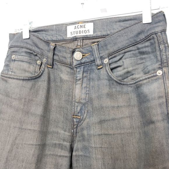 Acne Studios ACE in Coal Skinny/Slim Jeans Size 28/32 - Picture 2 of 6